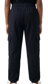 Black Cargo Sweats - Weissman