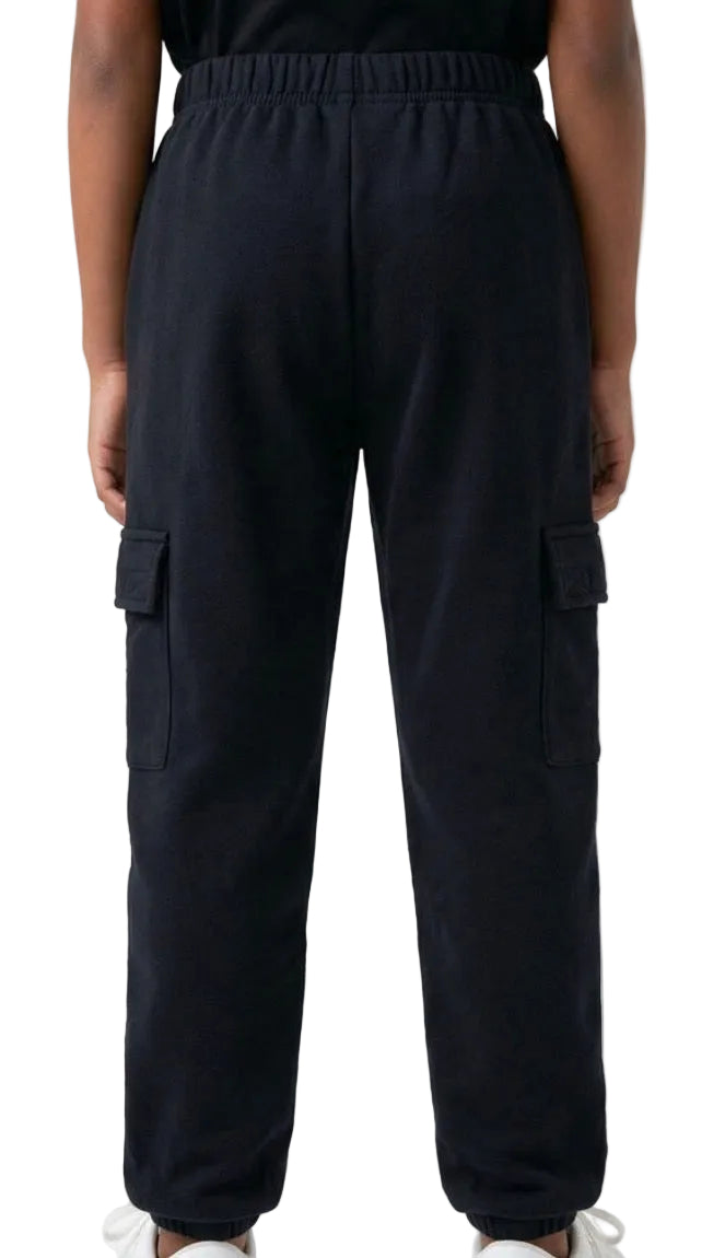 Black Cargo Sweats - Weissman