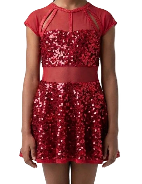 Red Sequence Dress - A Wish Come True