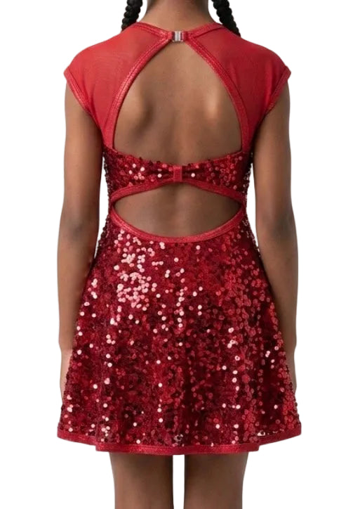 Red Sequence Dress - A Wish Come True