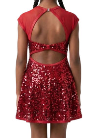 Red Sequence Dress - A Wish Come True