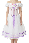 White Peasant Dress - Victoria Dance