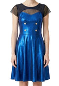 Red and Blue Surprise Dress - CamelDance