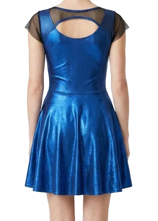 Red and Blue Surprise Dress - CamelDance