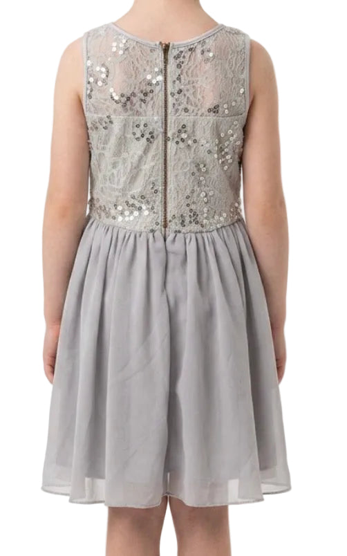 Grey Sparkle Dress - Weissman