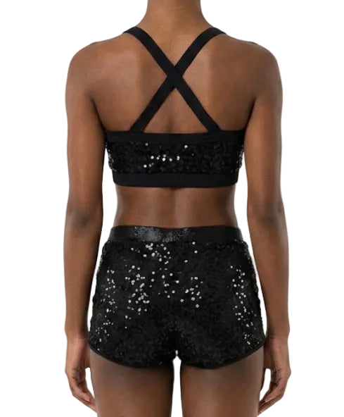 Sparkly Bra Tank and Matching Shorts - Balera