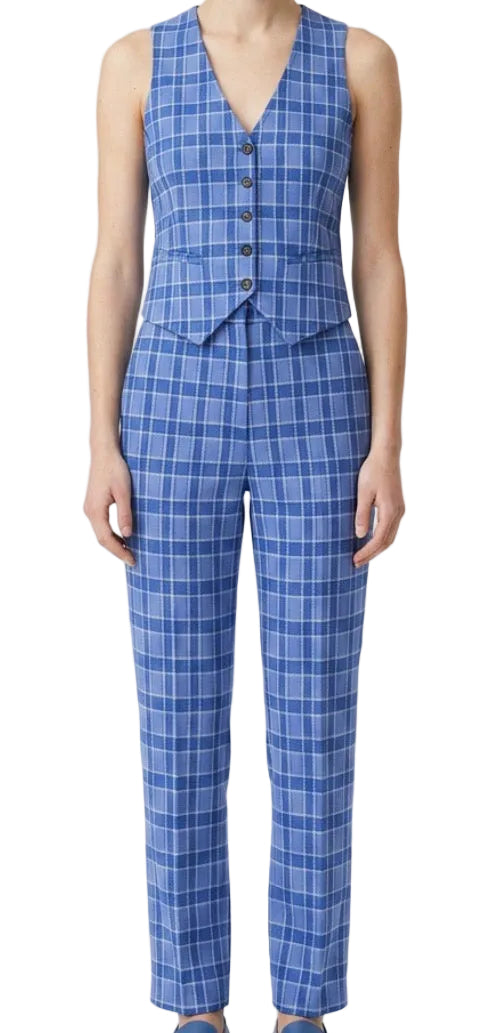 Blue Plaid Suit - Jazz Ma Tazz