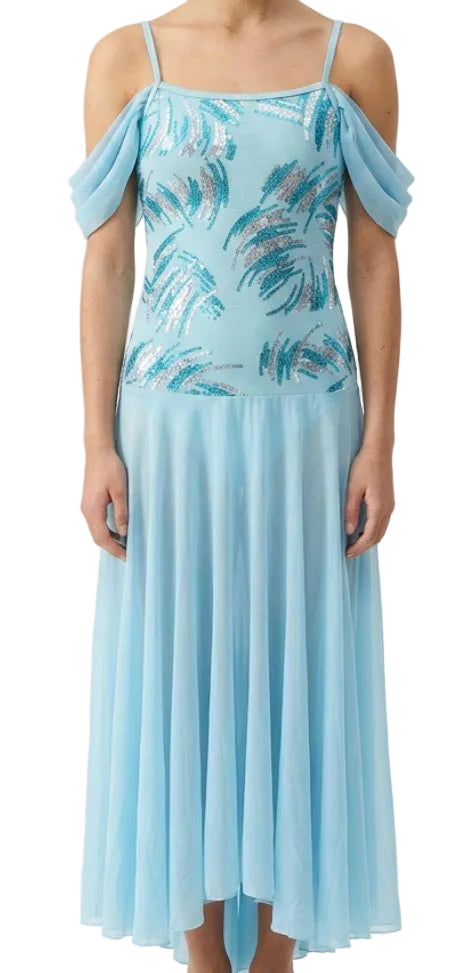 Light Blue Dress - Stage Boutique