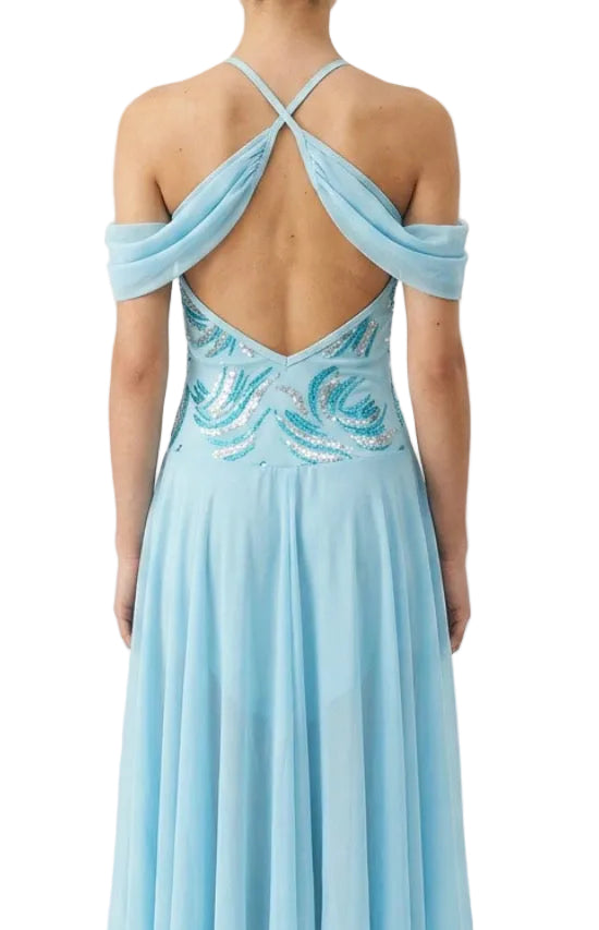 Light Blue Dress - Stage Boutique