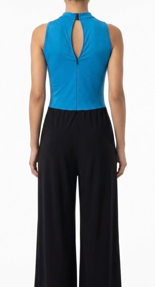 Teal and Black Capri Pant Suit - CamelDance