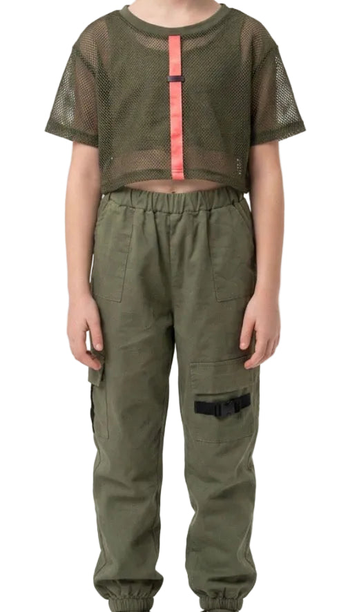 Hip Hop Outfit - Army Green