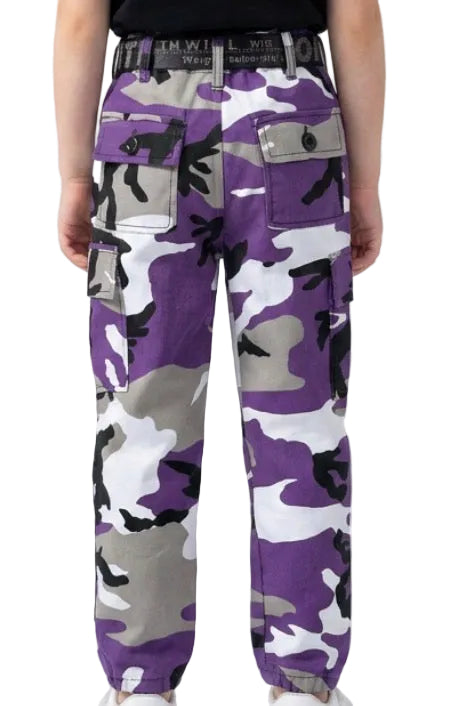 Purple Camo Pants