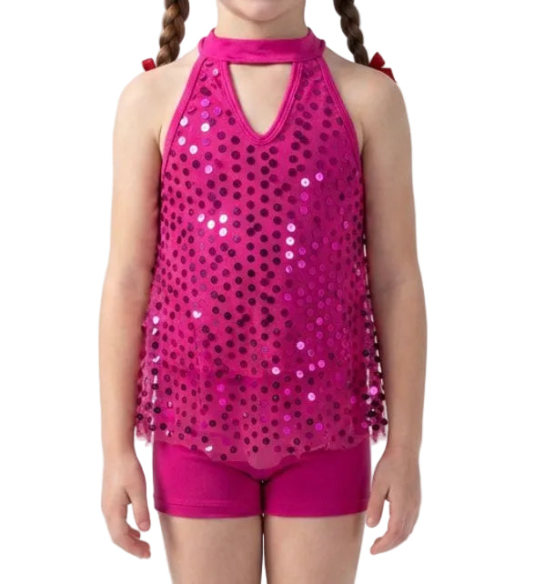 Big Sparkle Halter Top