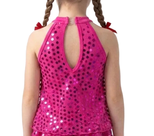 Big Sparkle Halter Top