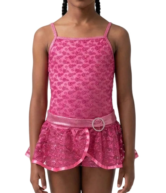 Pink Dress with Belt - Layla's