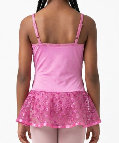 Pink Dress with Belt - Layla's