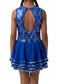 Blue and Silver Dress - Layla's Dance
