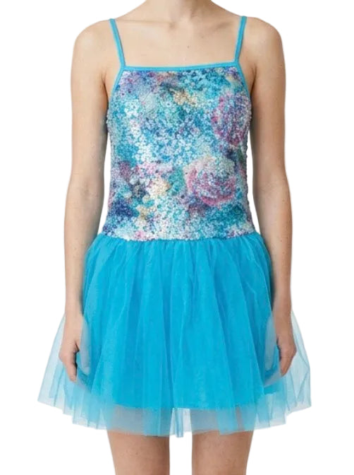 Blue and Pink Dress - Layla's