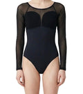 Black Long Sleeve Leotard - Tiger Friday