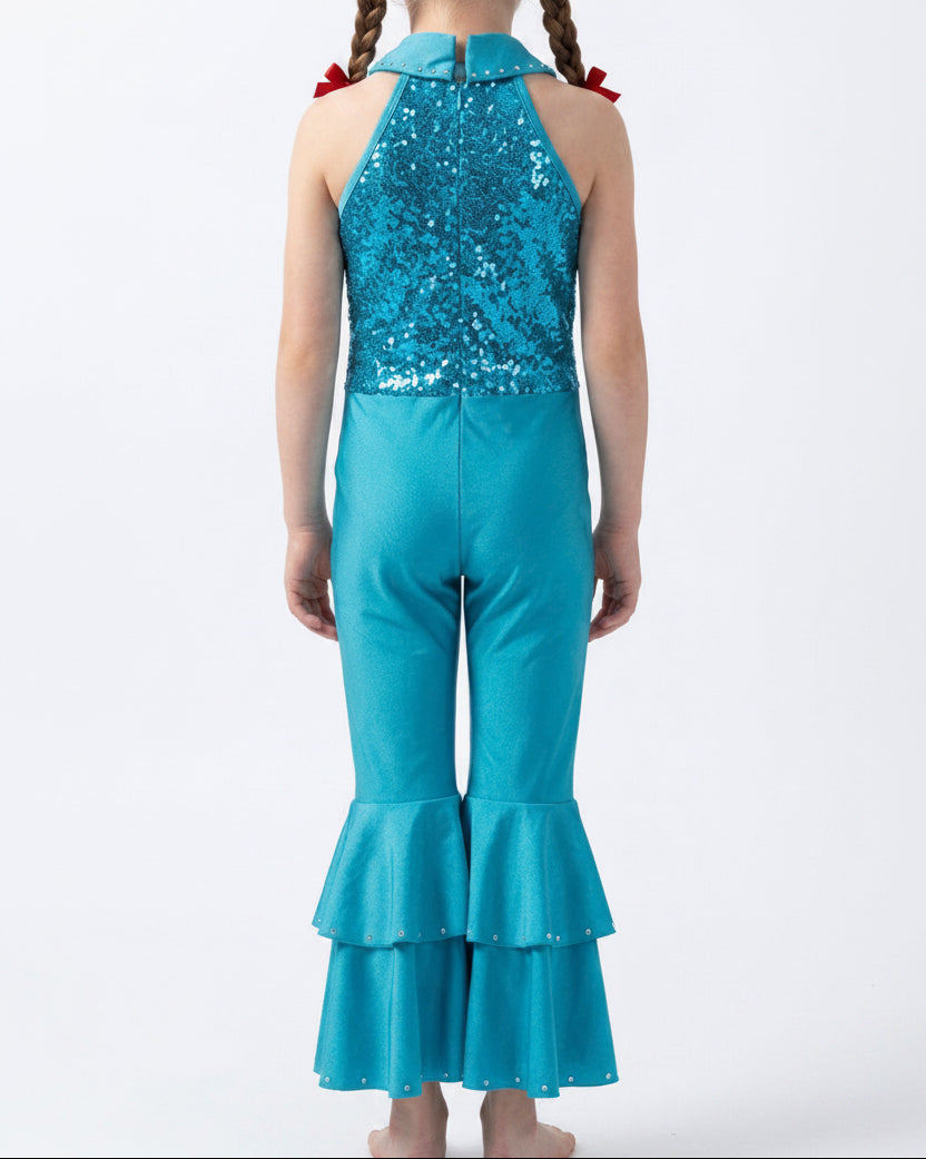 Blue Pant Suit