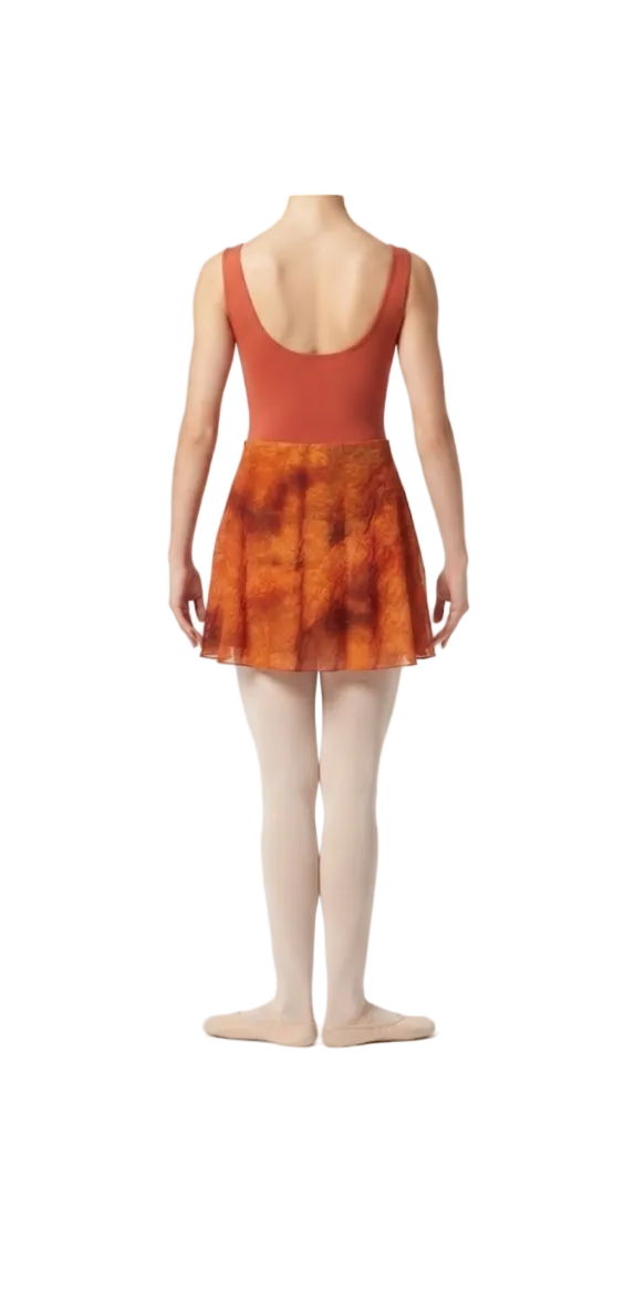 Two Tone Orange Dress