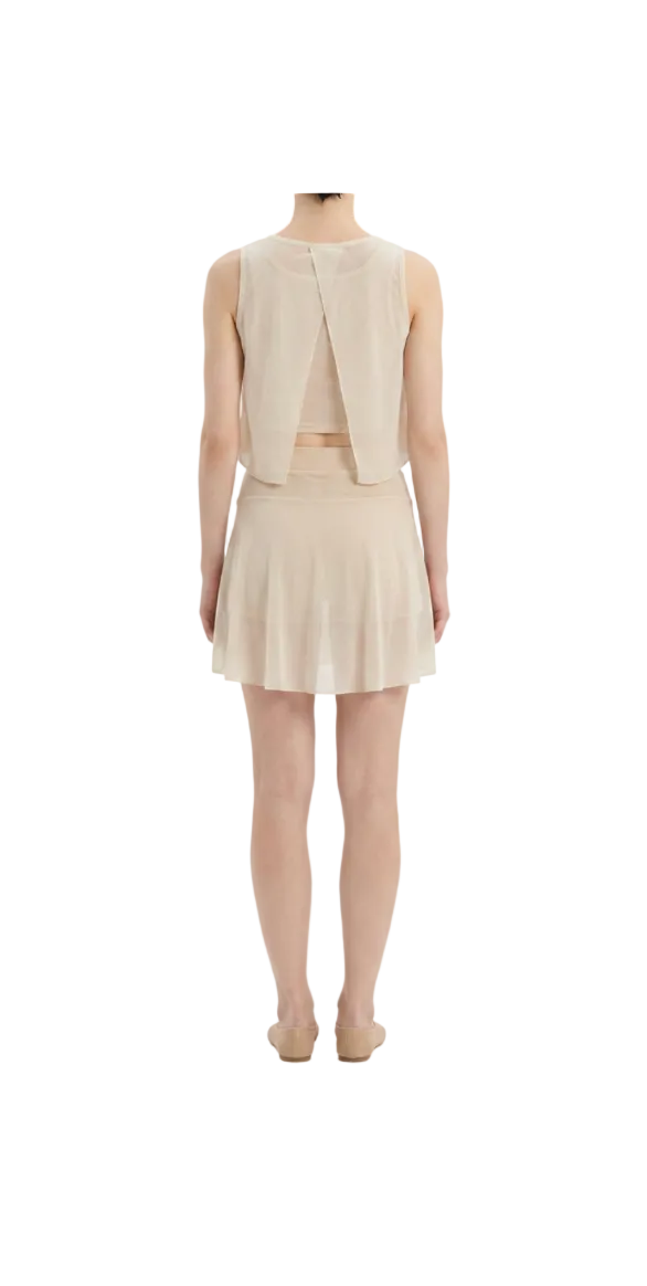 Draped Overlay Three Piece - Handmade