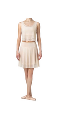Draped Overlay Three Piece - Handmade