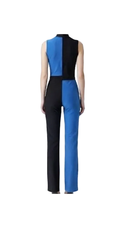 Blue and Black Pant Suit - CamelDance