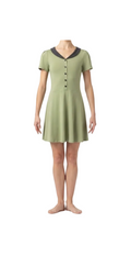 Light Green Dress - Handmade