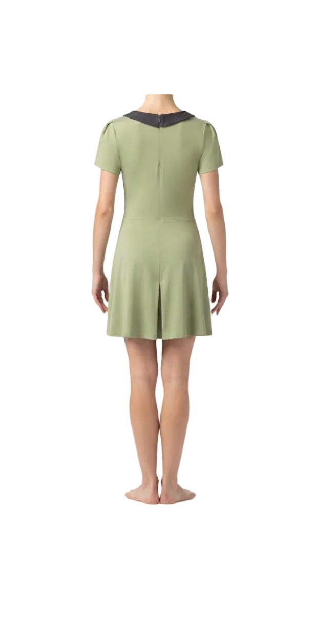 Light Green Dress - Handmade