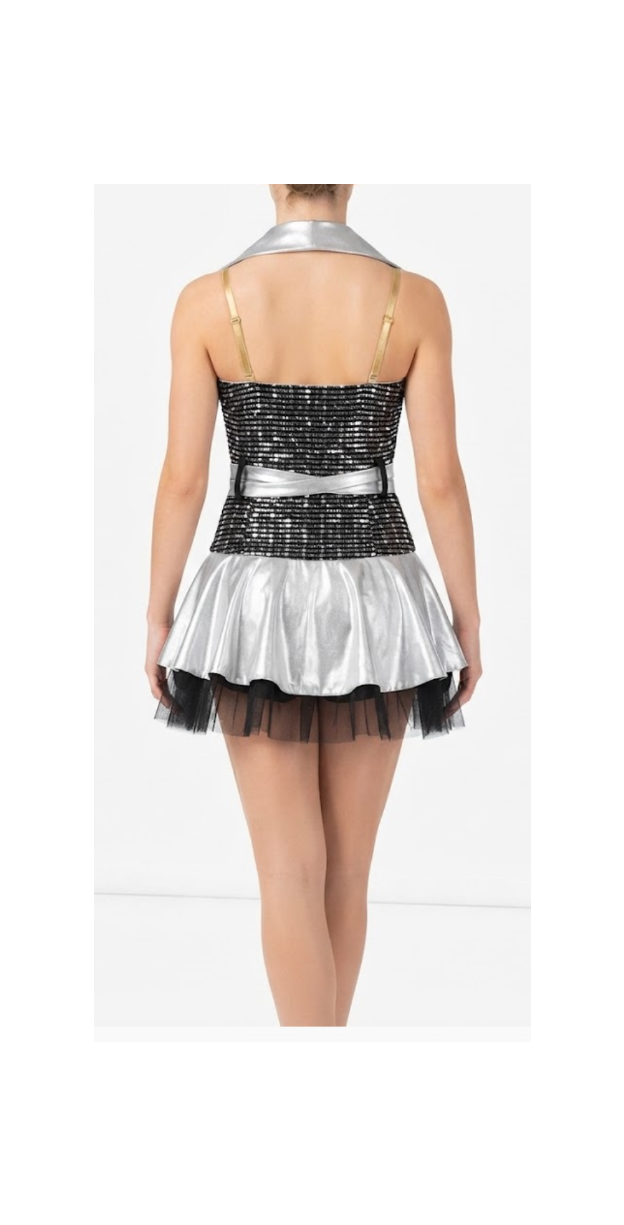 Hologram Vest and Silver Dress - Weissman