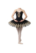 Black Tutu with Gold Accents - Tutu Gallery