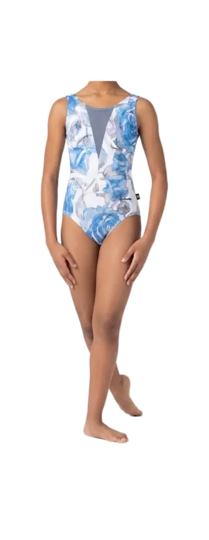 Water Colour Floral Leotard - Lucky Leo