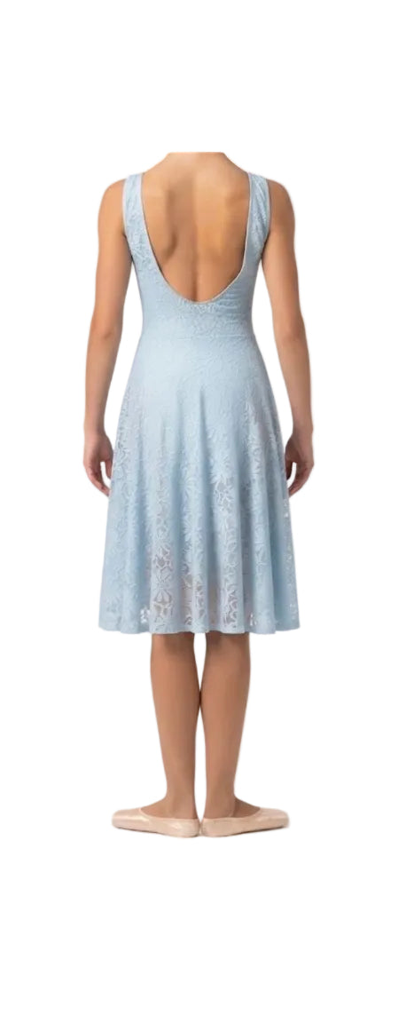 Light Blue Lyrical Dress - CamelDance