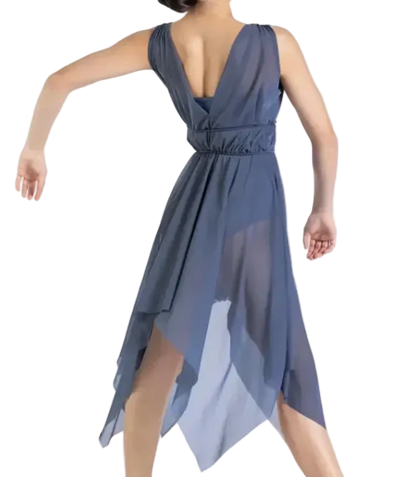 Mesh Handkercheif Skirt Dress - Balera