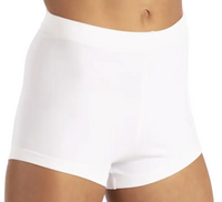 White Crop Top with White Pants and Shorts for underneath - Balera