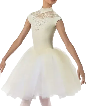 Lace Crystal Plush Dress - Arietta by Weissman