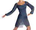 Mesh Poet Sleeve Dress - Balera