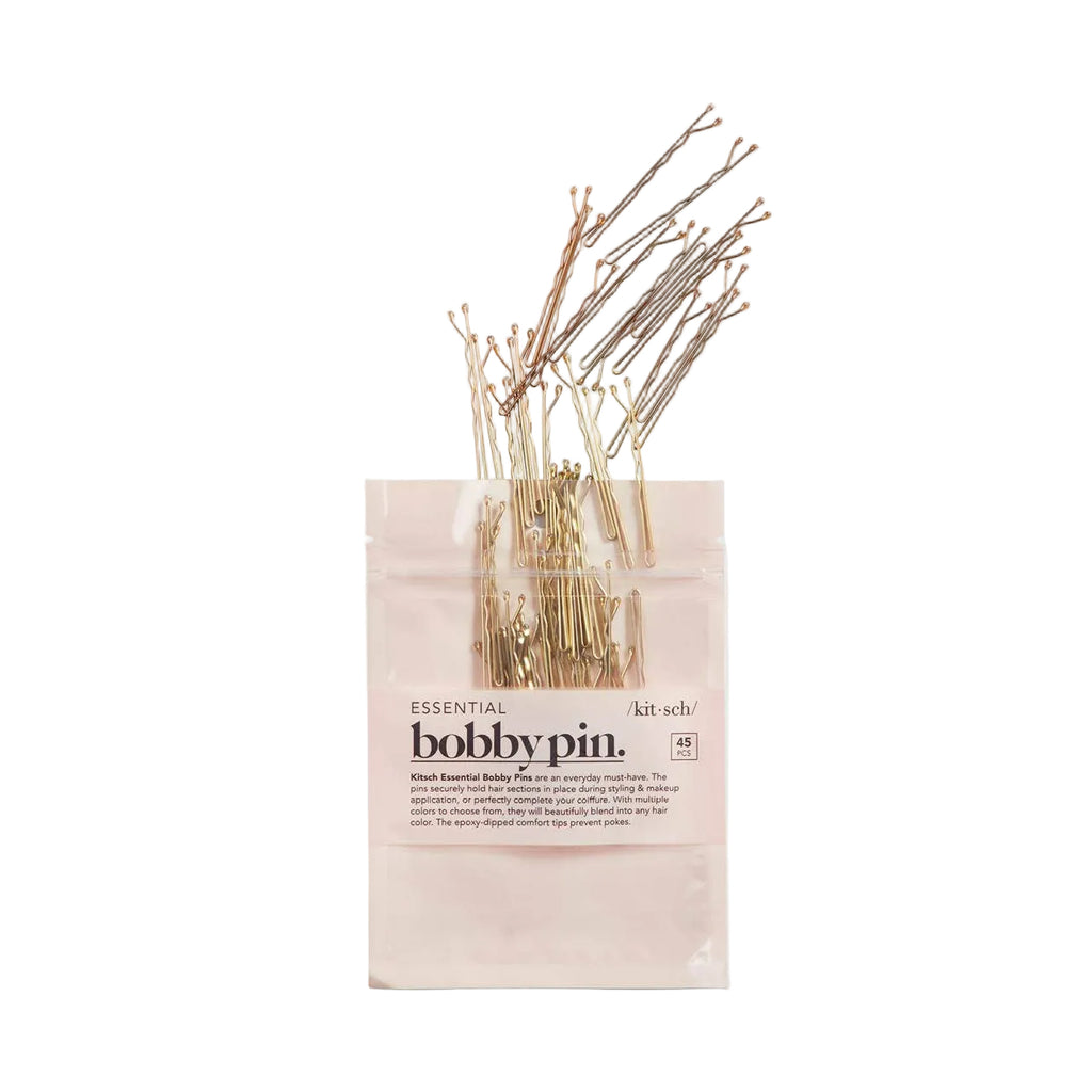 Essential Bobby Pins 45pc - Blonde